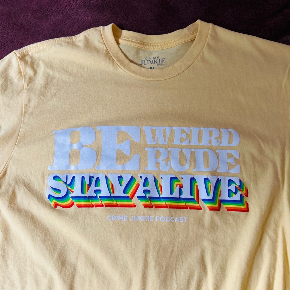 PRIDE DROP Crime Junkie Tee